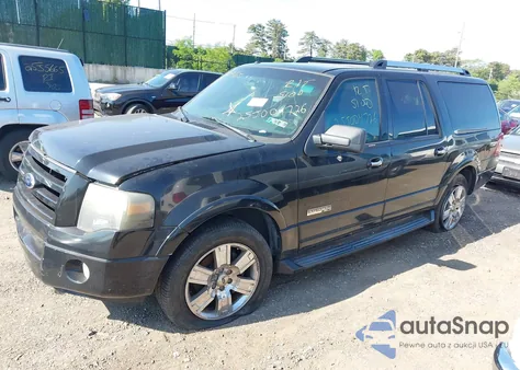 2007 Ford Expedition El Limited z USA, uszkodzony, nr VIN 1FMFK20507LA40790